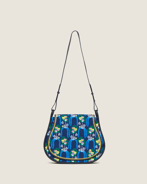 Gerald Big (Leather) - Violets & Radicchio