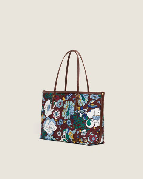 Medium Nina (Leather) - Mandi Bunga Chocolate