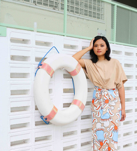 T-Shirt Dress - Breadfruit Beach