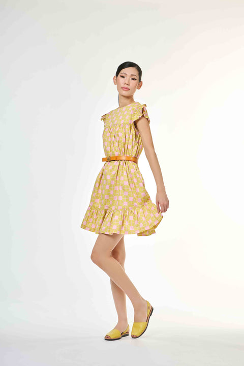 Bella Dress - Tapau Tile Lemons