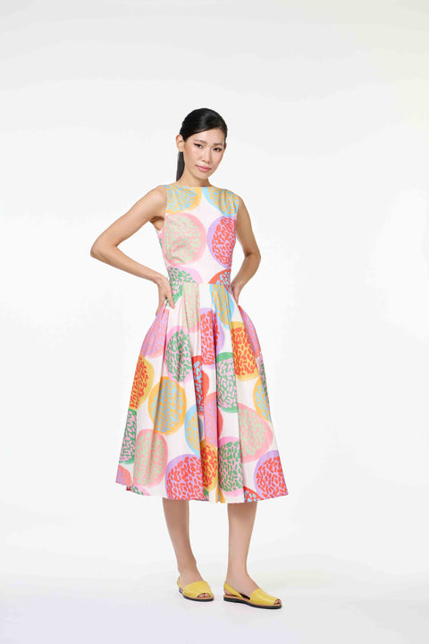 Retro Ladies Dress - Kuih Bom Fiesta