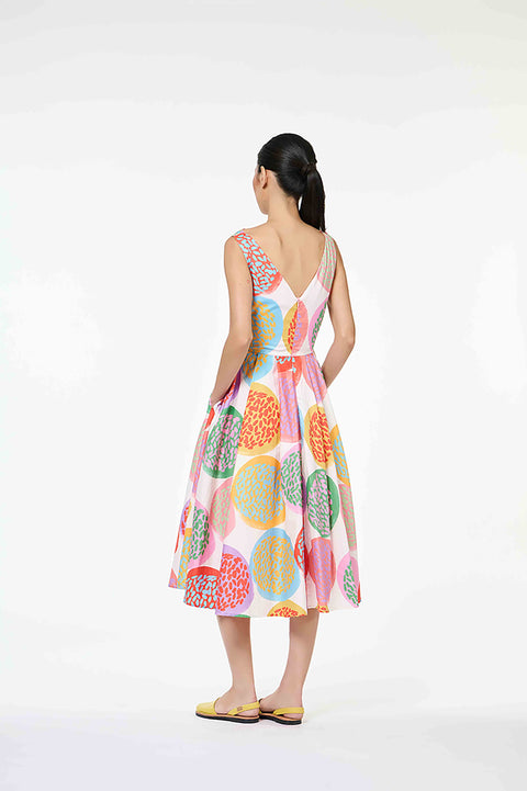 Retro Ladies Dress - Kuih Bom Fiesta