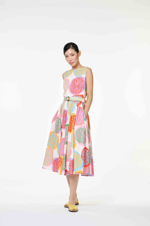Retro Ladies Dress - Kuih Bom Fiesta