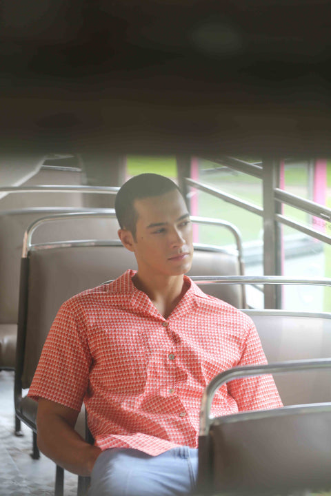 Men's Shirt - Sila Duduk Red