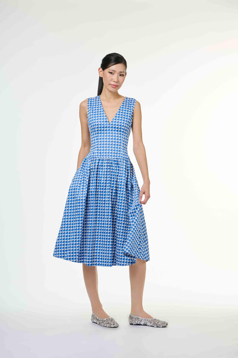 Show Time Dress - Mandi Blue