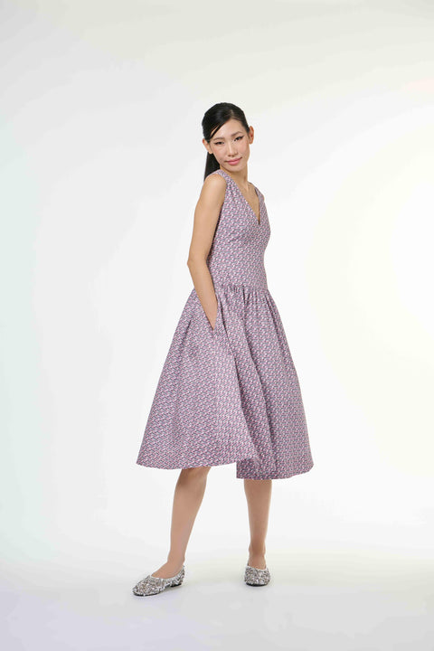 Show Time Dress - Bus Mini Pink