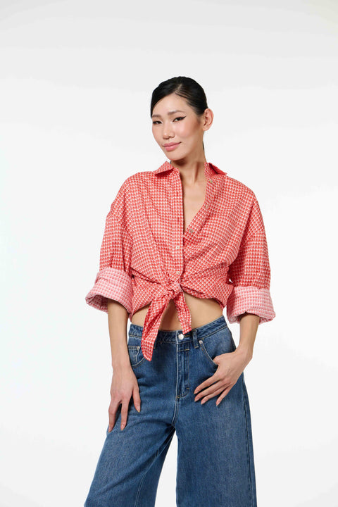 The Boss Shirt - Sila Duduk Red