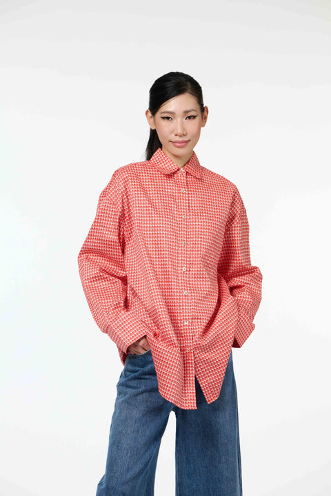 The Boss Shirt - Sila Duduk Red