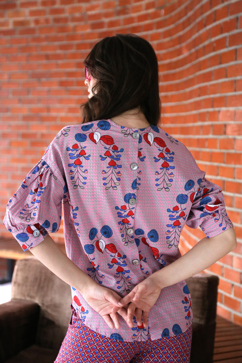 Trousers - Love Lattice IIi Strawberries