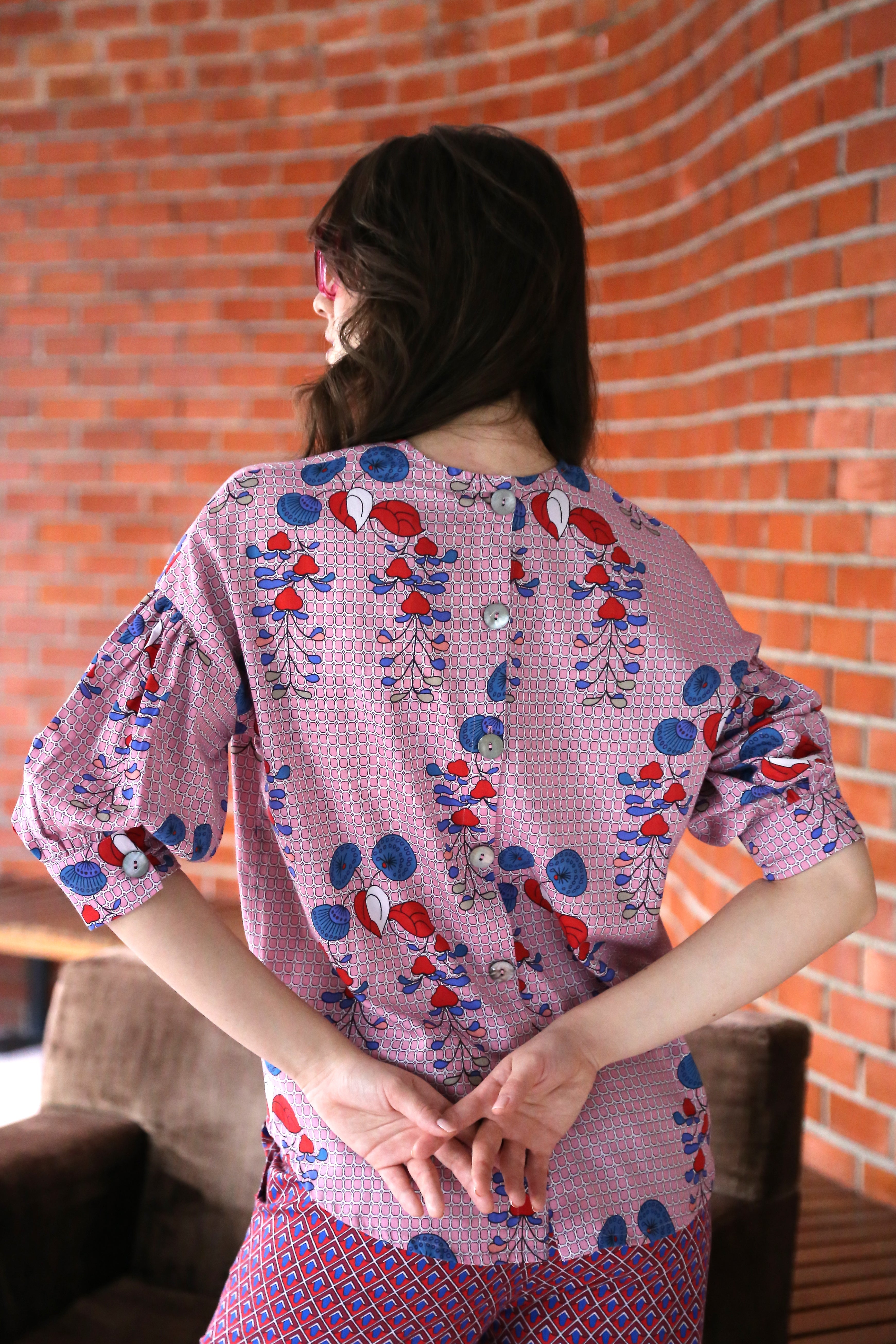 Trousers - Love Lattice IIi Strawberries