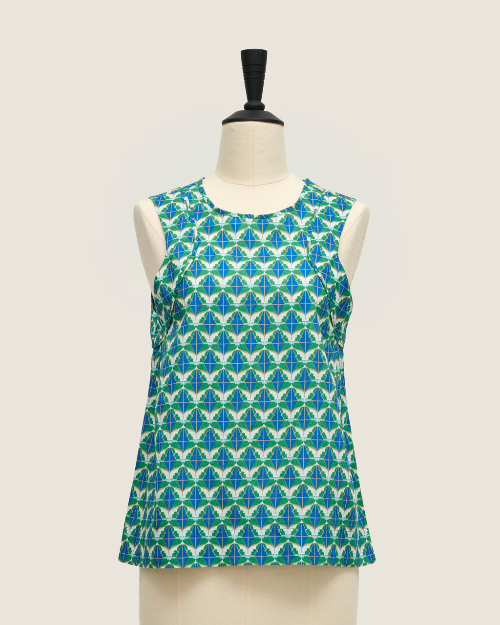 Crispy Top - Diamond & Flower Blue