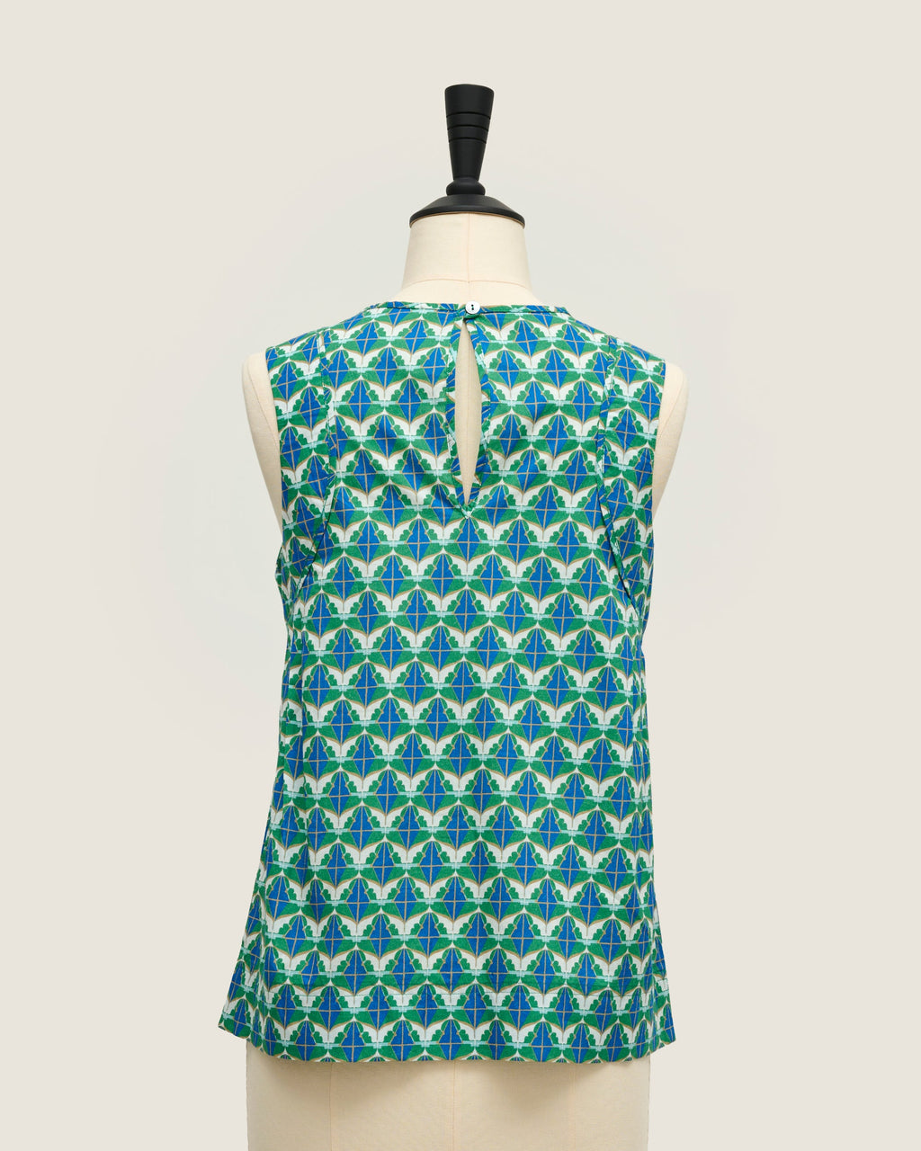 Crispy Top - Diamond & Flower Blue