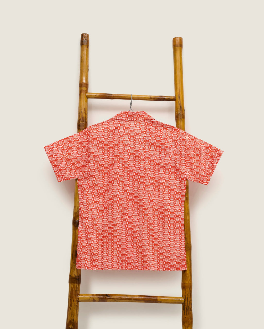 Men's Shirt - Willow Wishes Dandelion Red