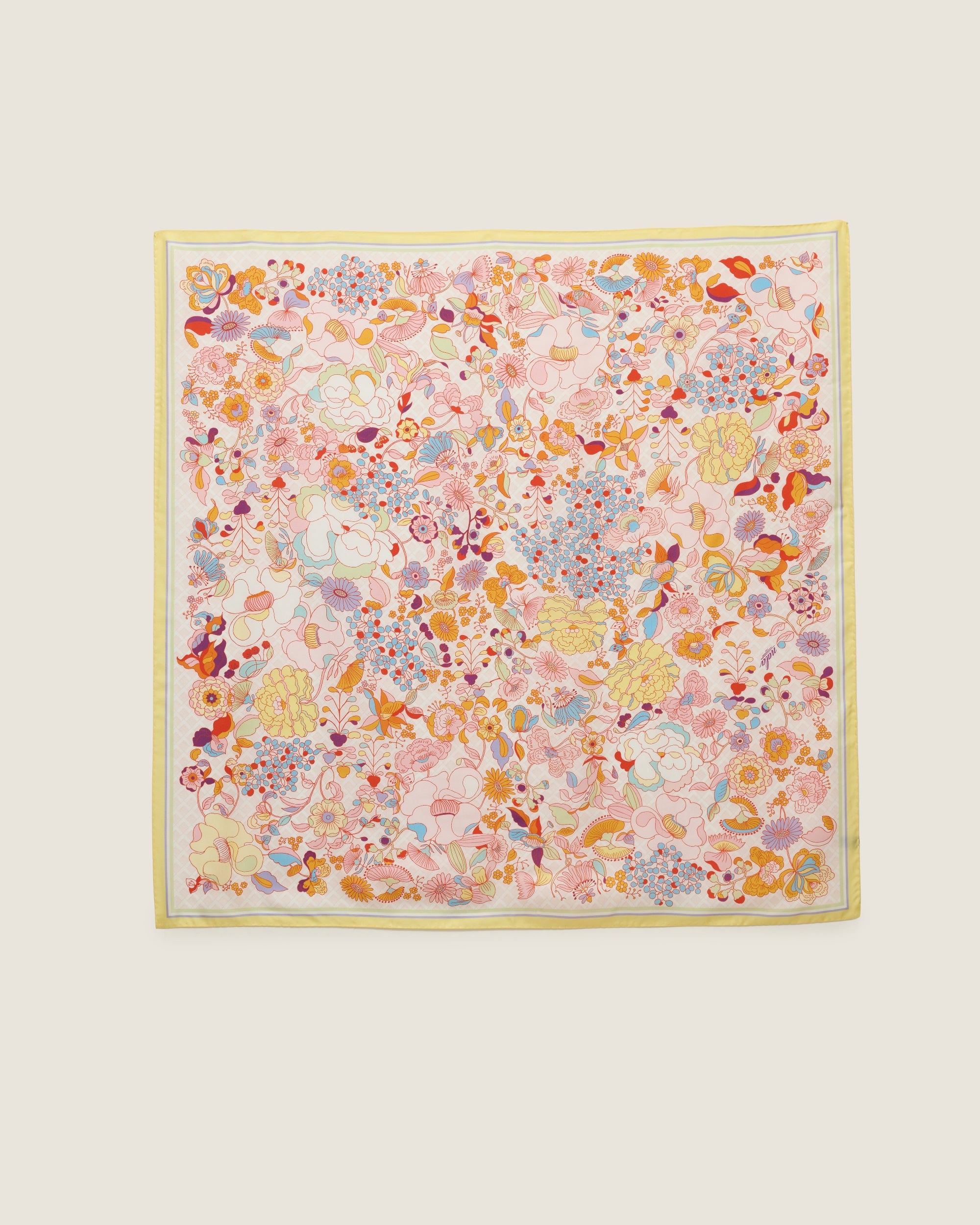 Silk Scarf Mandi Bunga - Manis