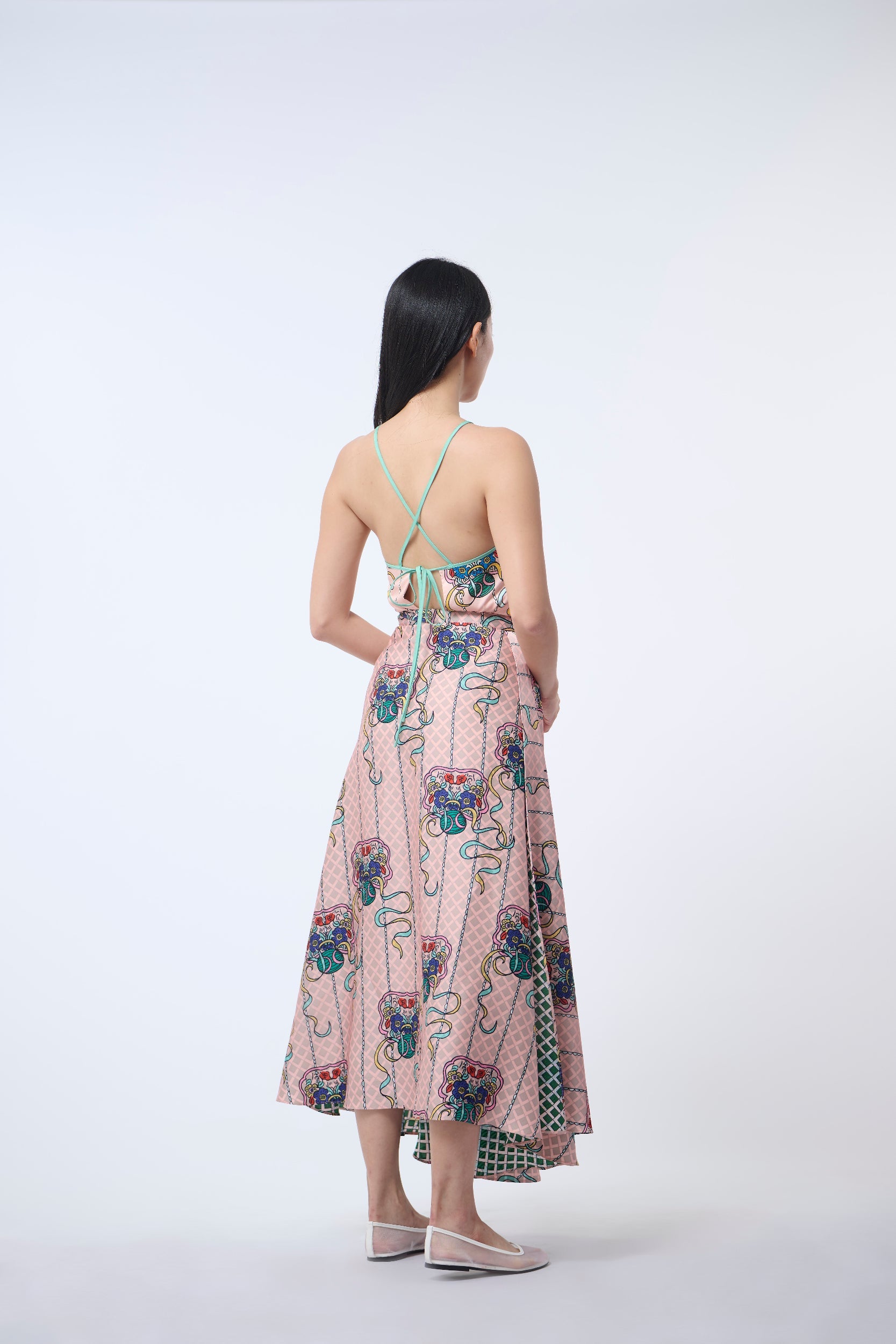 Reversible Wrap Skirt  - Ribbons Ballet