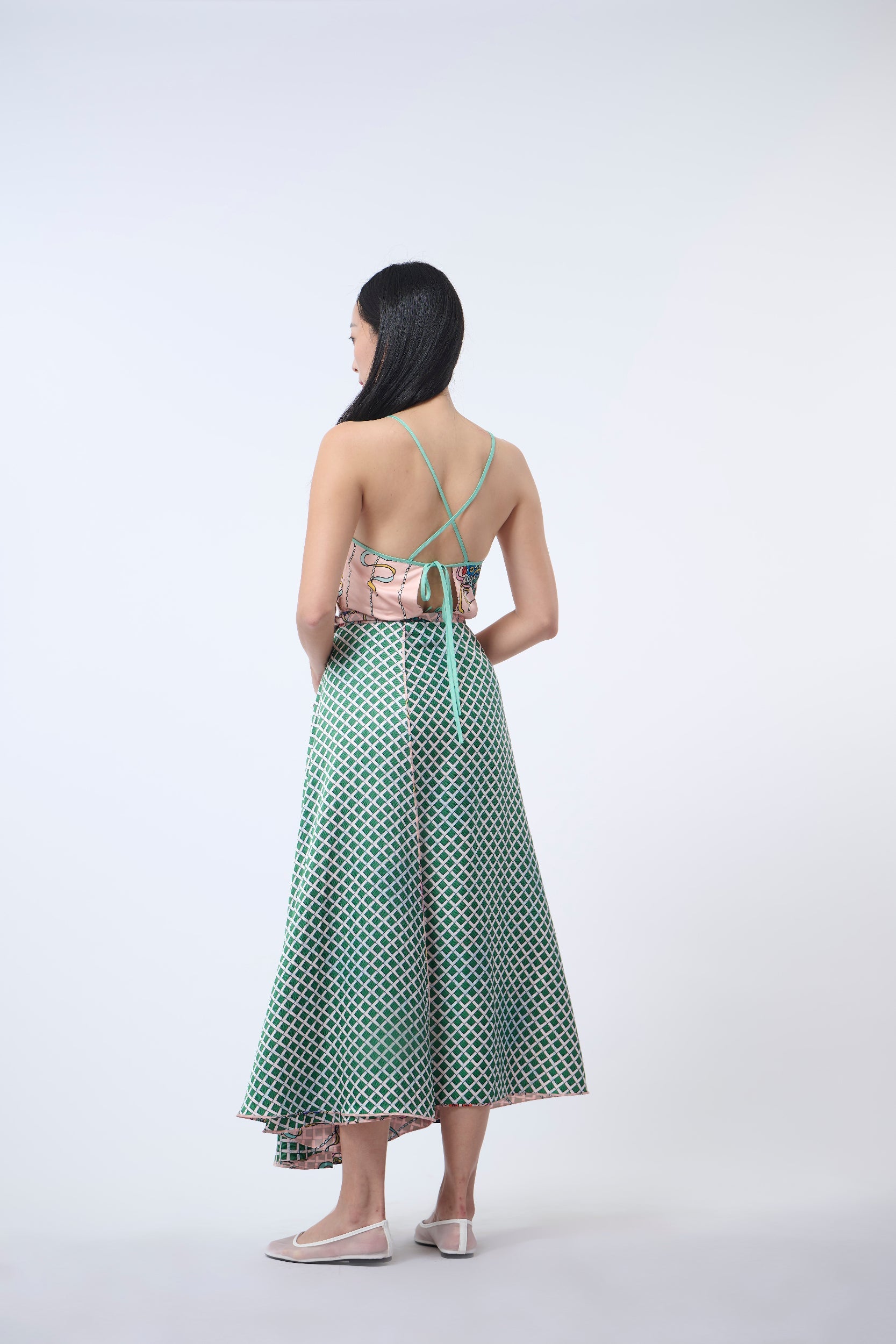 Reversible Wrap Skirt  - Ribbons Ballet