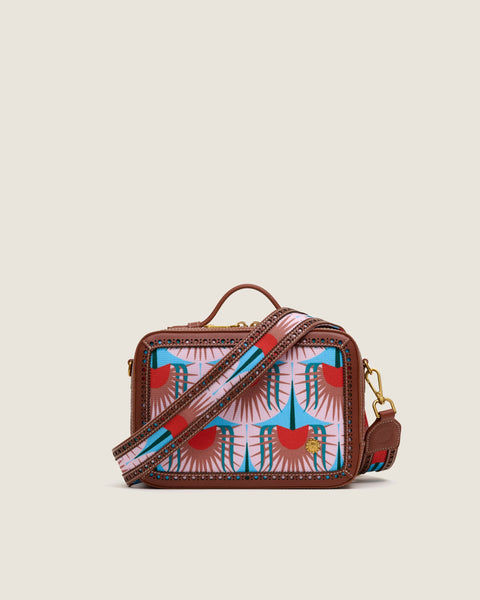 Box Bag (Leather) - Palm Patio