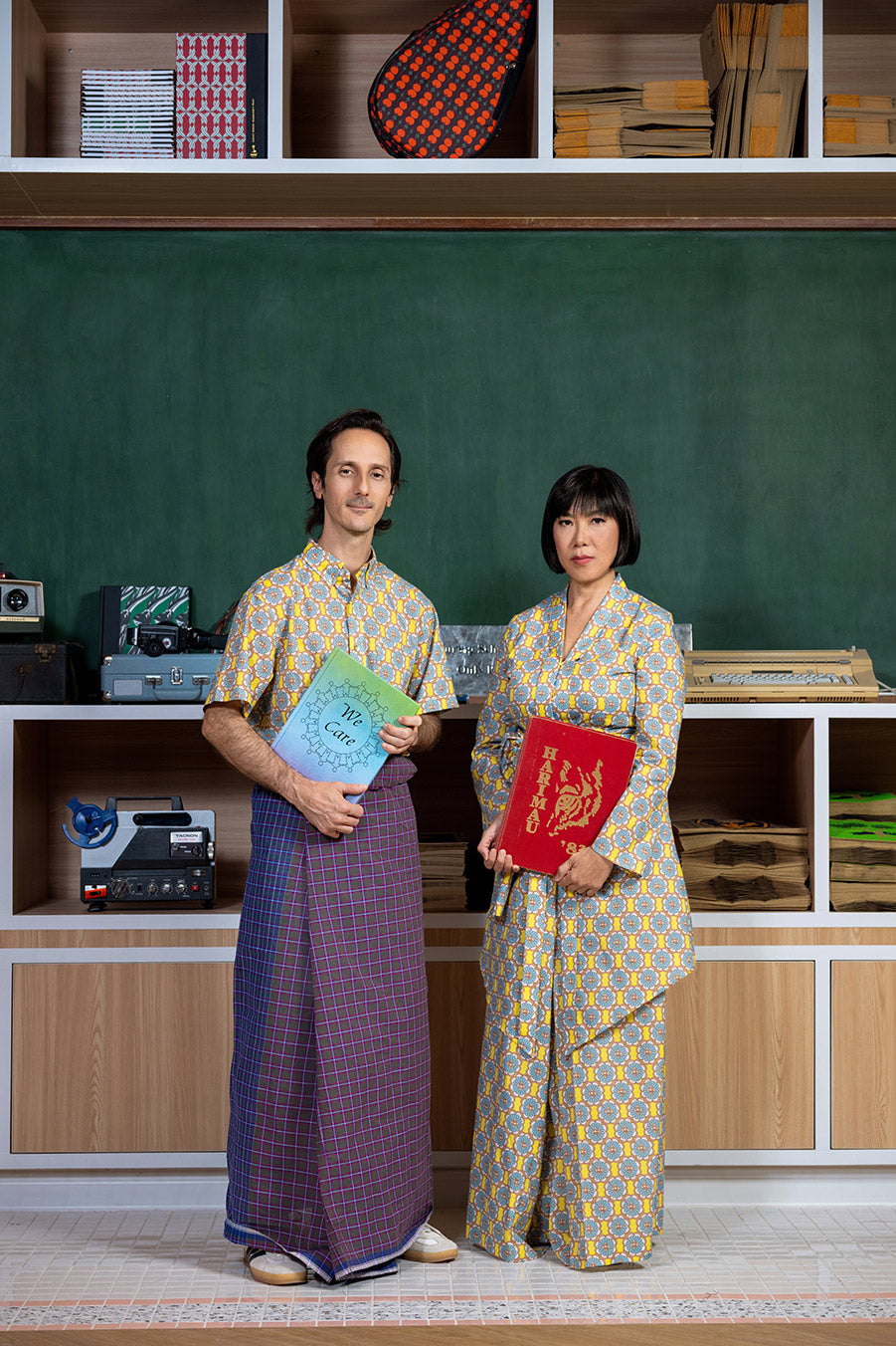 Men's Shirt - Paper Petals Sunshine