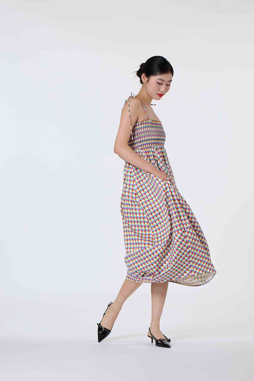 Smock Dress - Face & Grace Pink