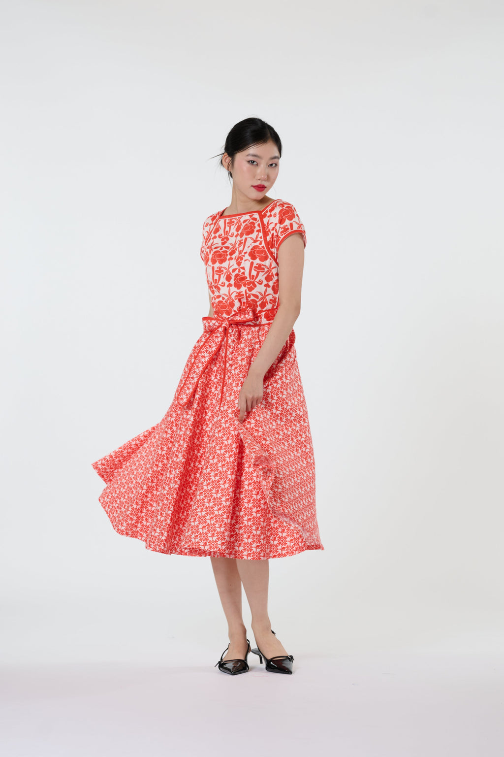 Boatneck Cheongsam - Singapore Soul