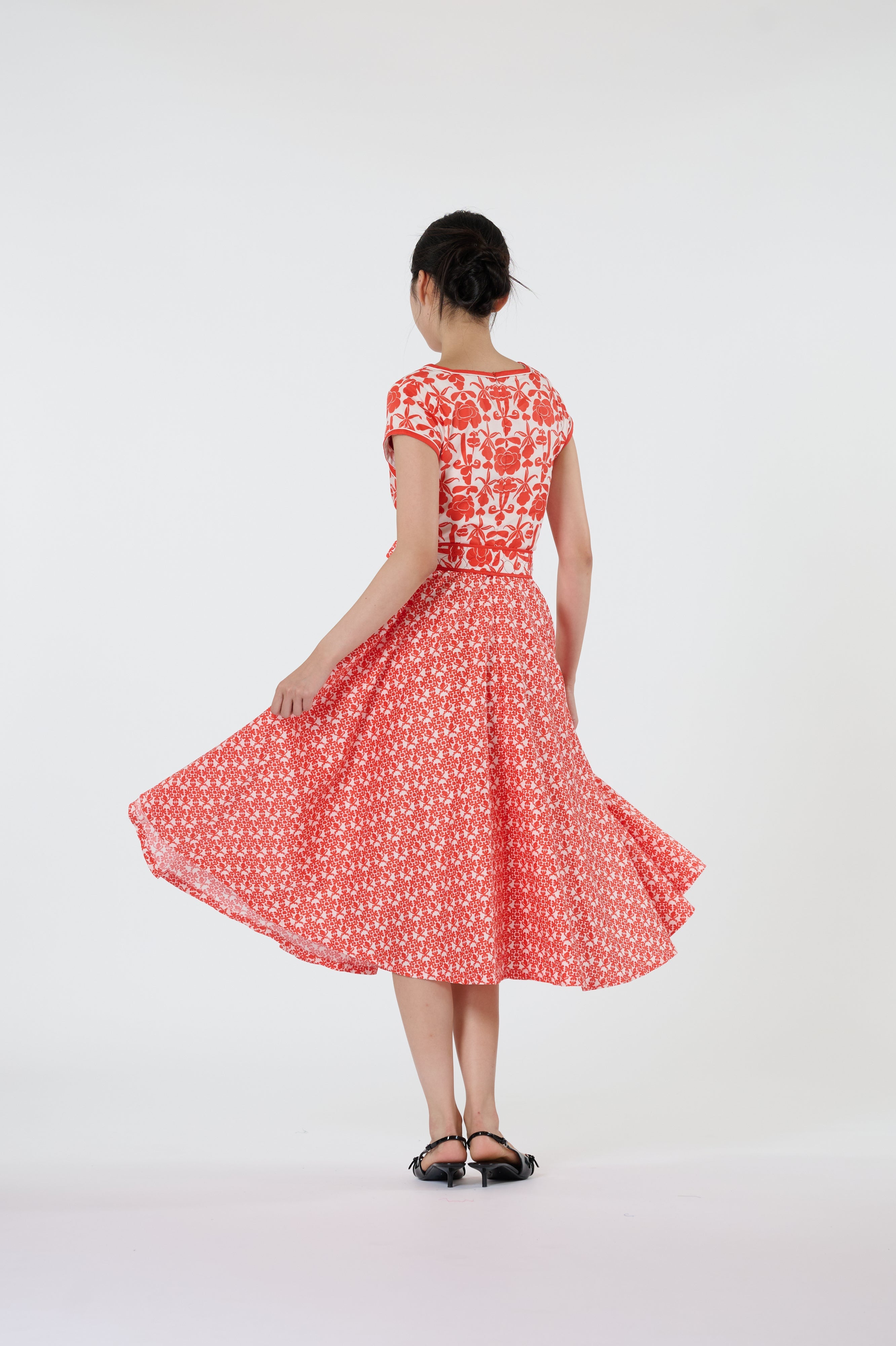 Boatneck Cheongsam - Singapore Soul