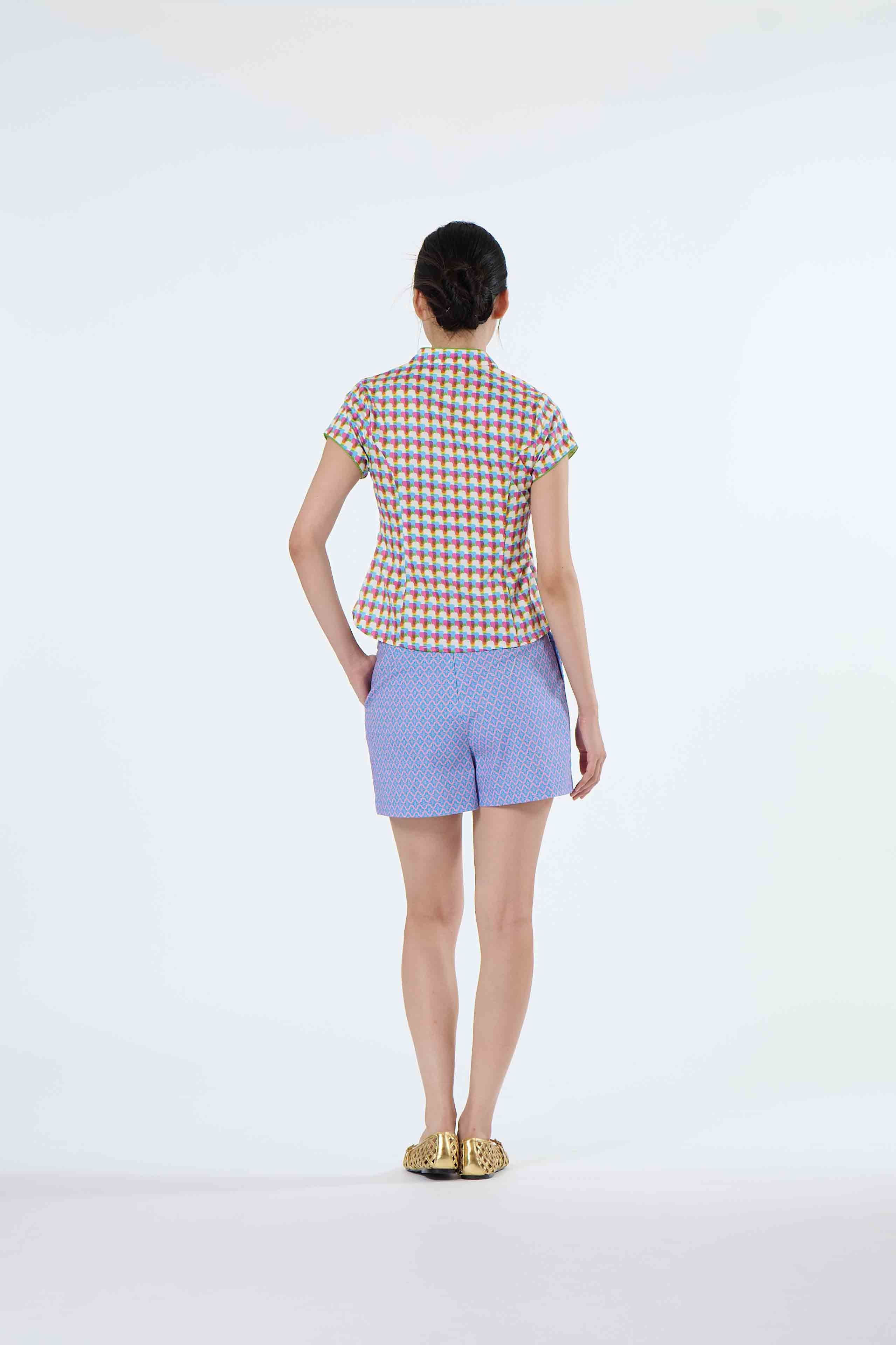 Chinese Top - Face & Grace Pink