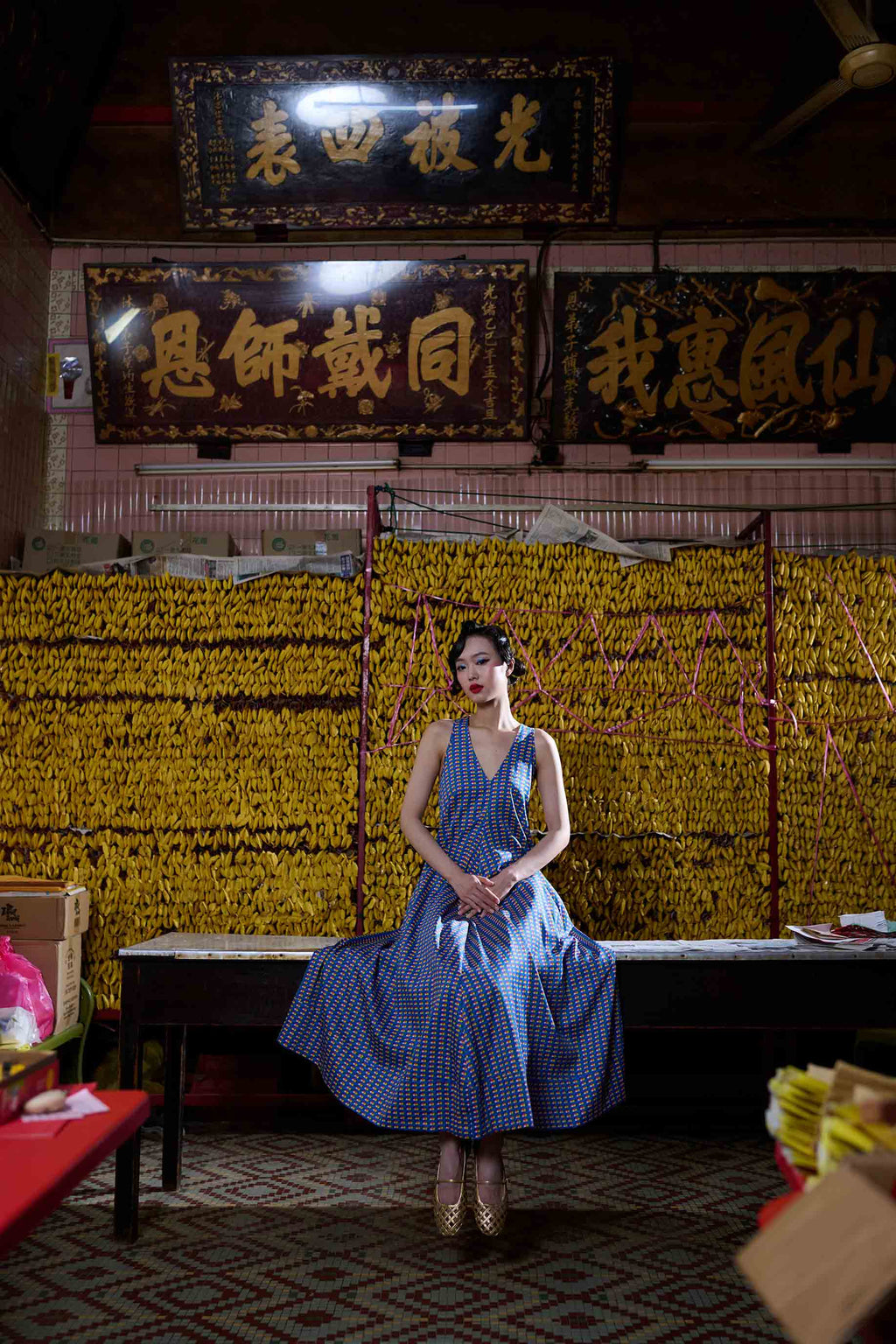 Happy Day Dress - Grow With The Flow Blue