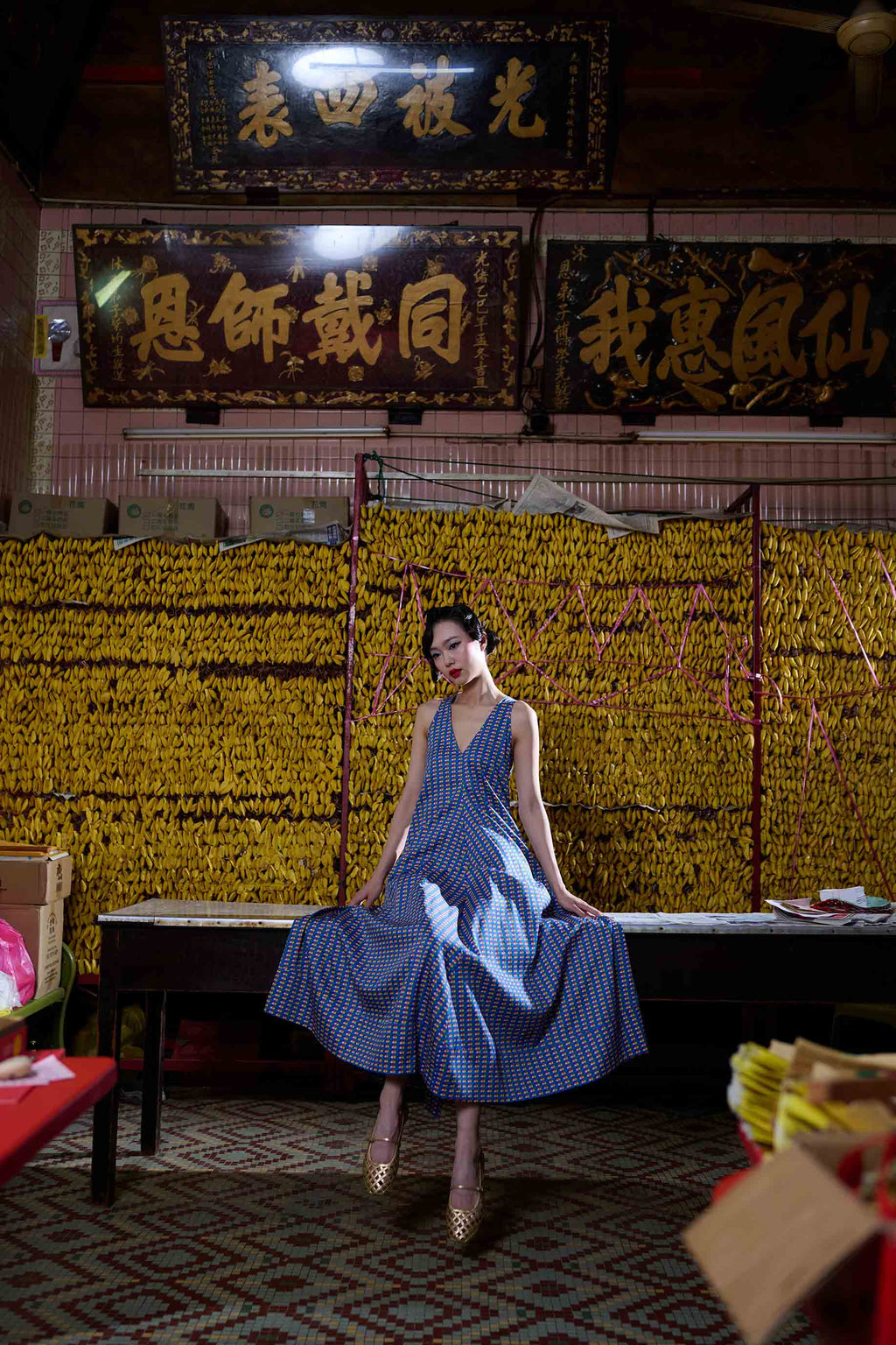 Happy Day Dress - Grow With The Flow Blue