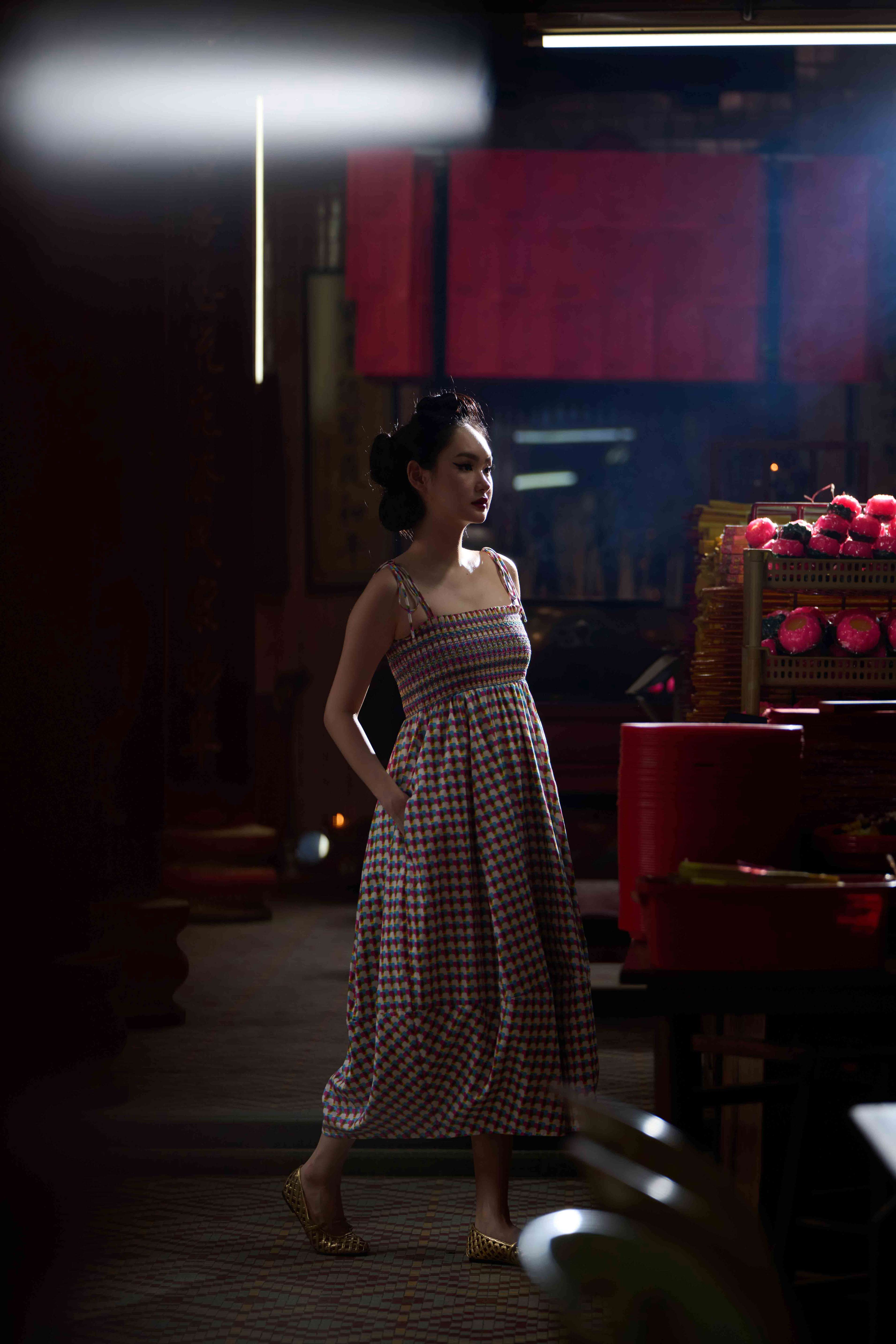 Smock Dress - Face & Grace Pink