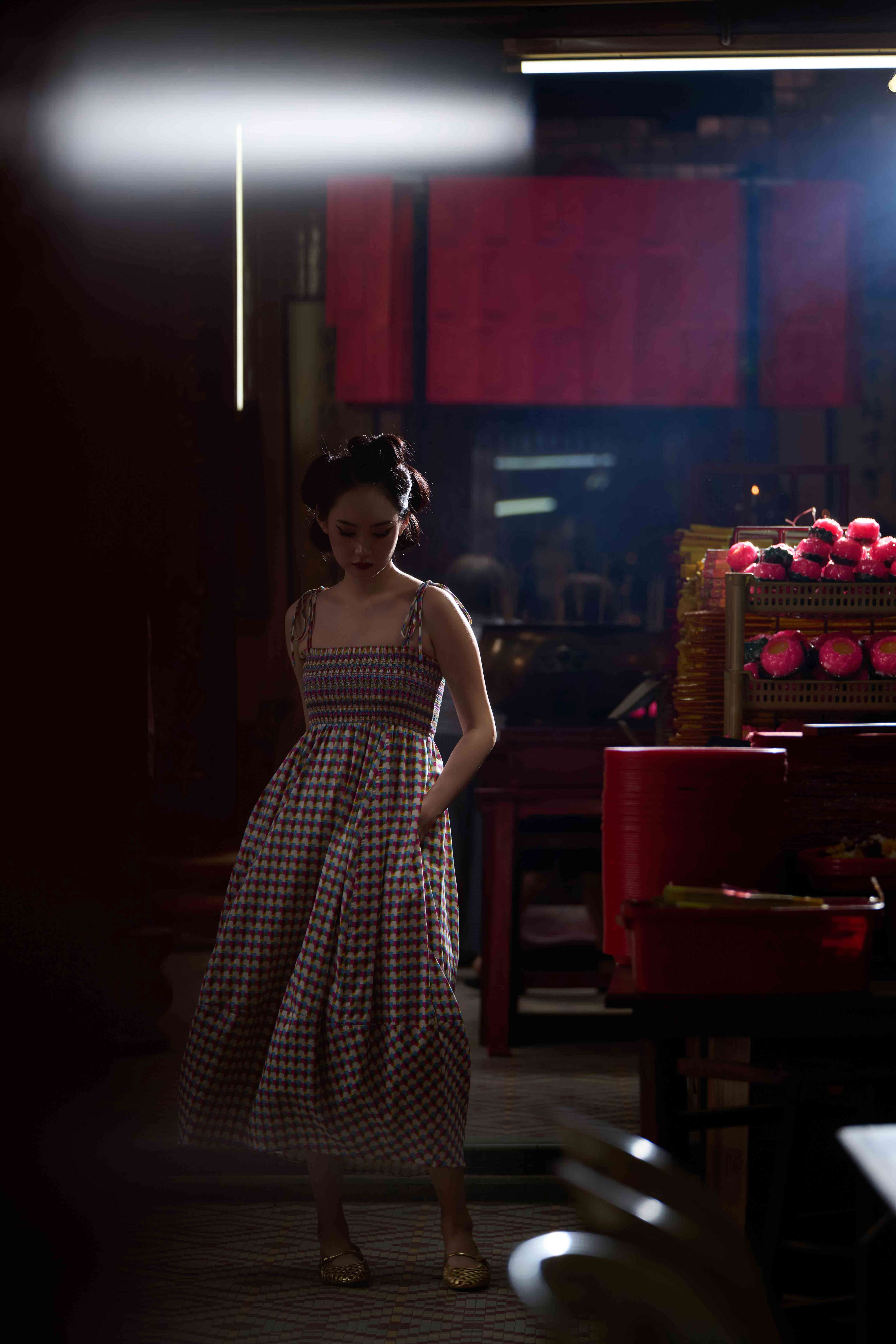 Smock Dress - Face & Grace Pink