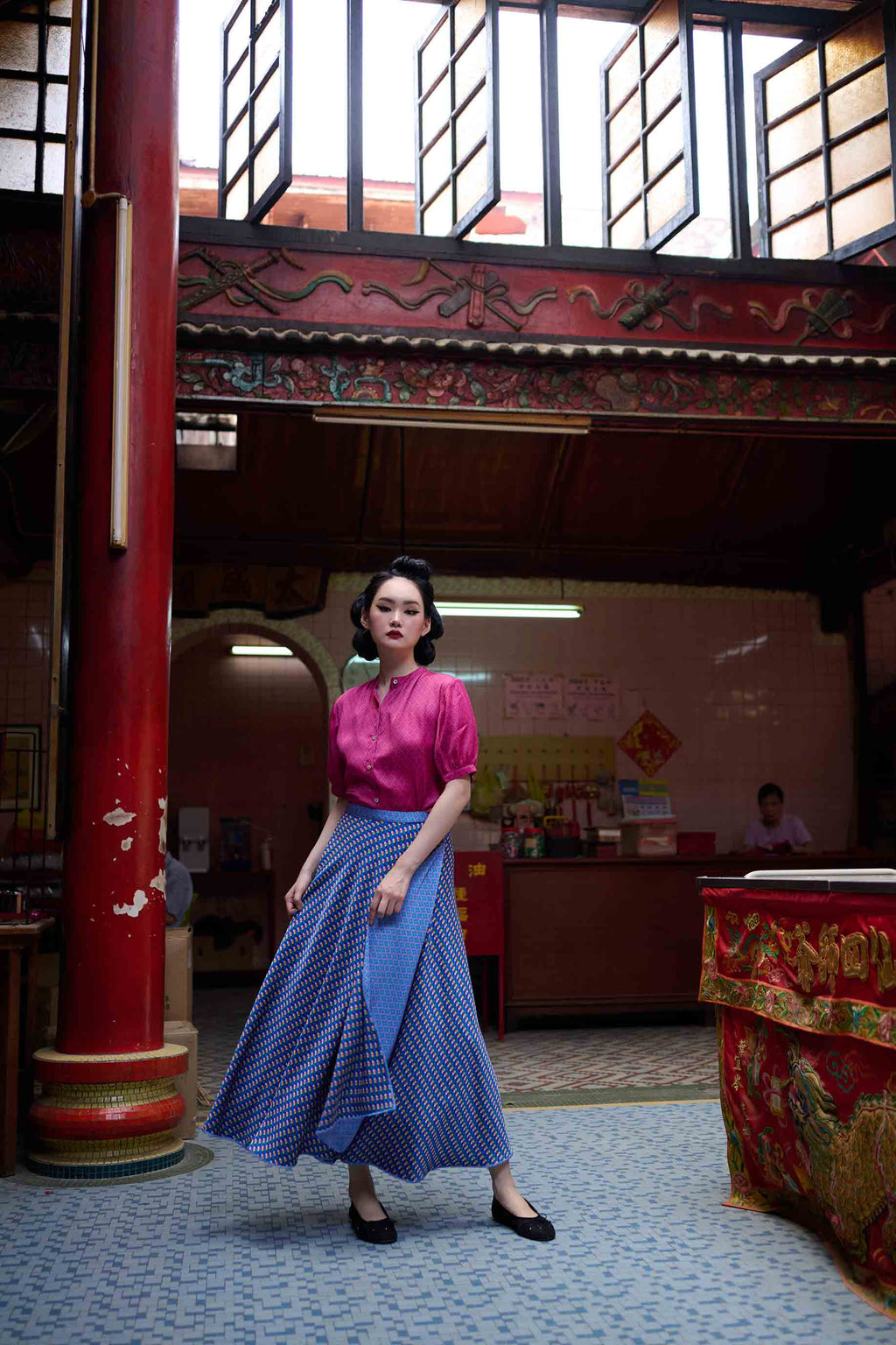 Daniela Top - Sharp In Style Magenta