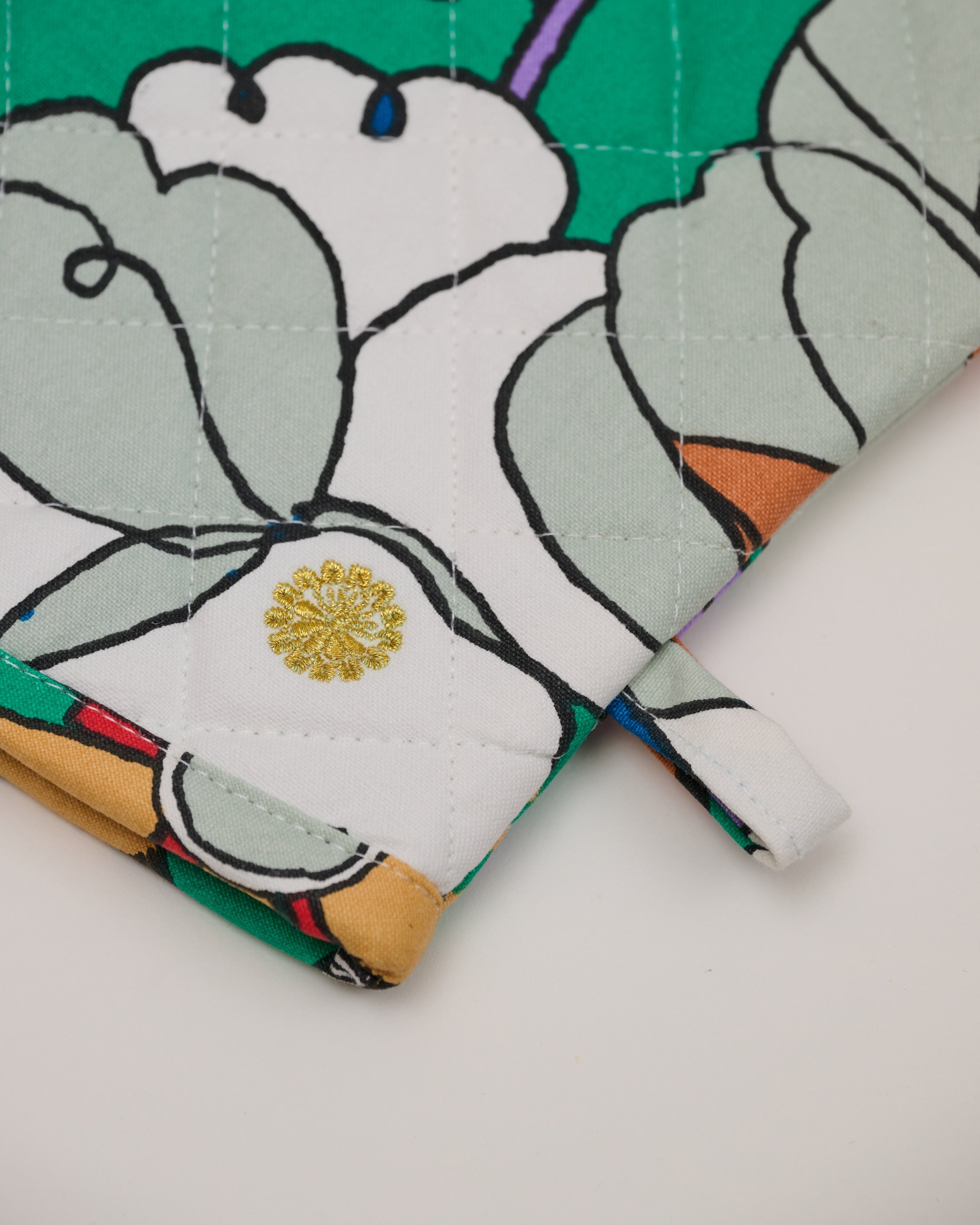 Glove - Bunga Raya Green