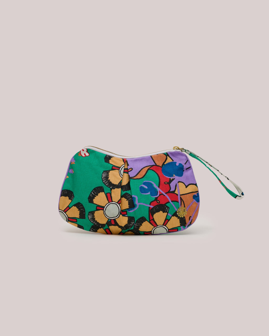 Pouch - Bunga Raya Green