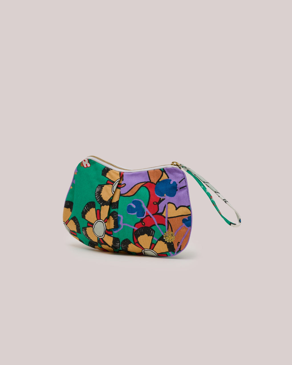 Pouch - Bunga Raya Green