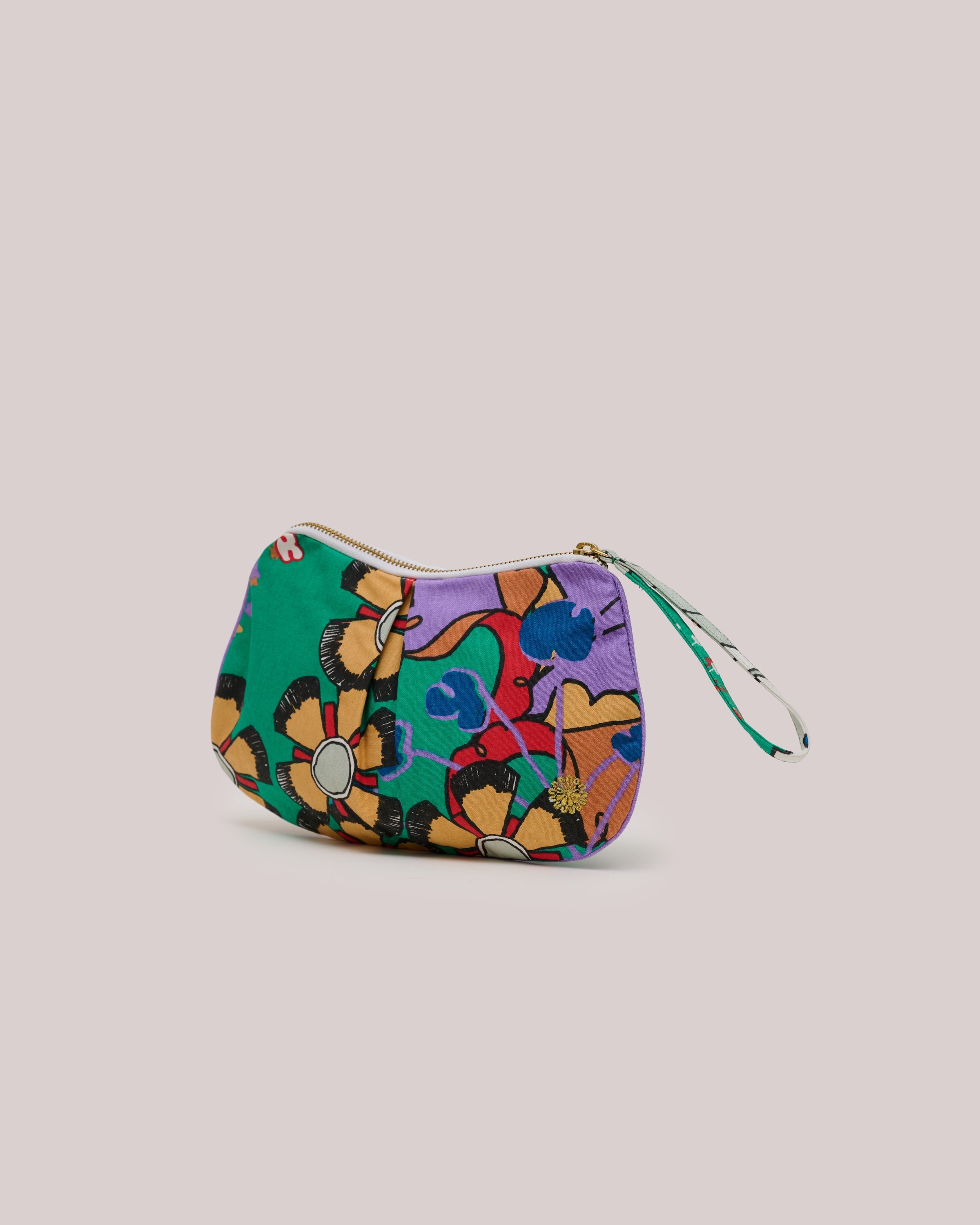 Pouch - Bunga Raya Green