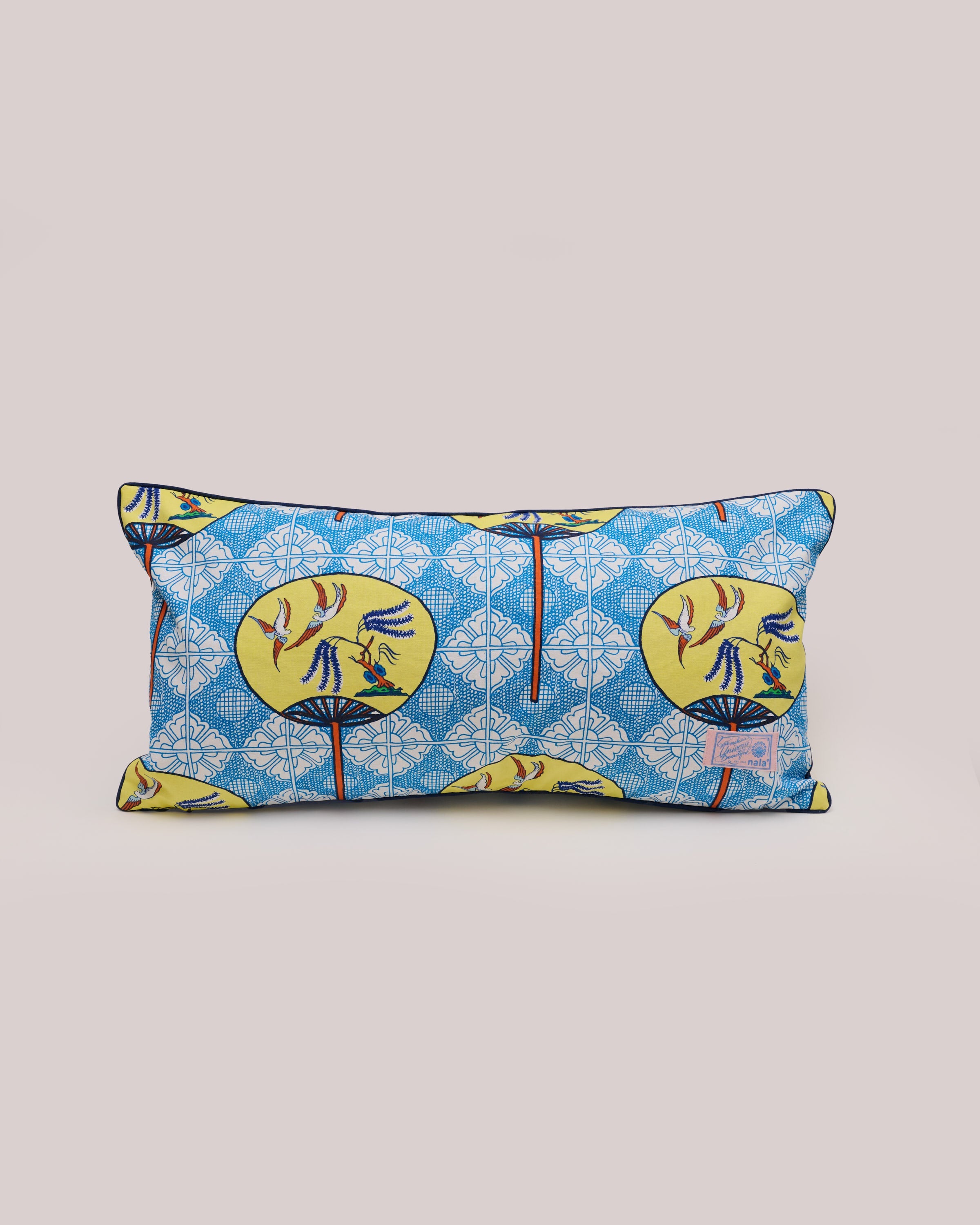 Rectangular Cushion - Fan Yellow