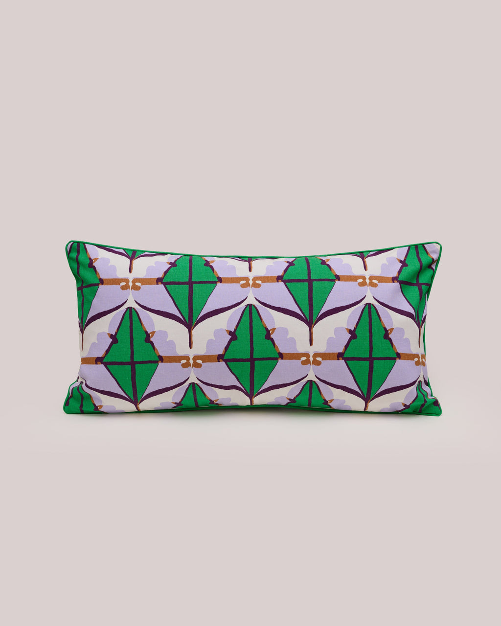 Rectangular Cushion - Diamond Lilac