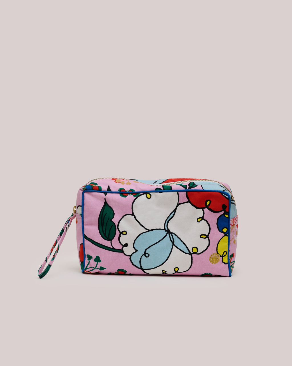 Toiletries Pouch - Bunga Raya Pink