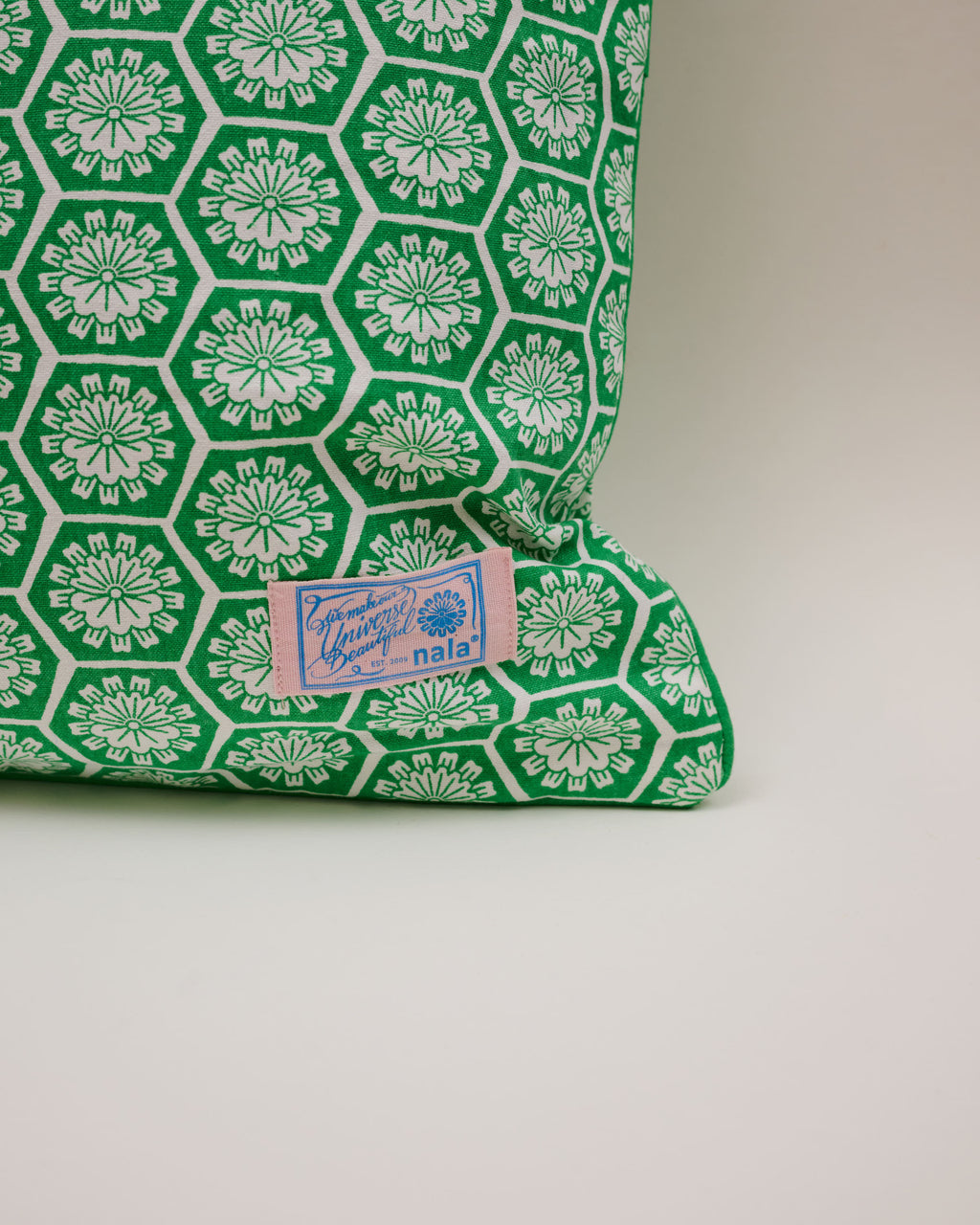 Square Cushion - Willow Wishes Green