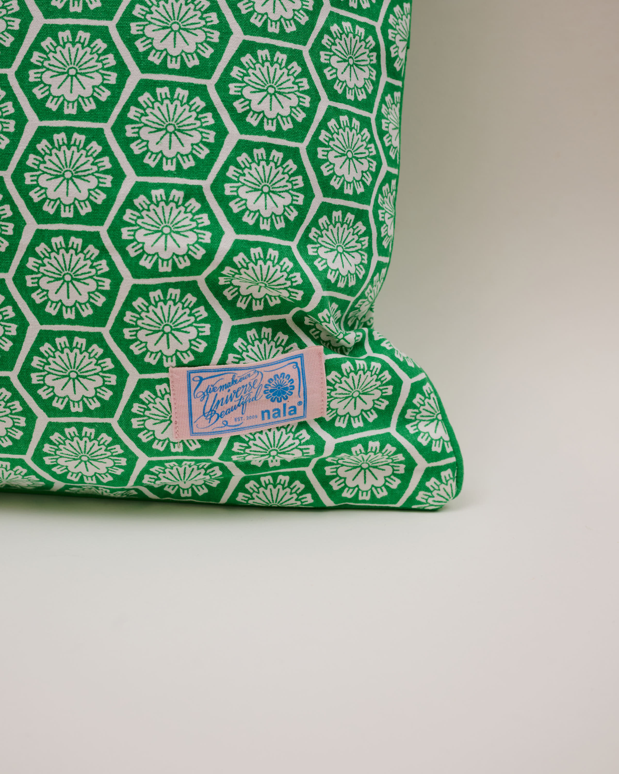 Square Cushion - Willow Wishes Green