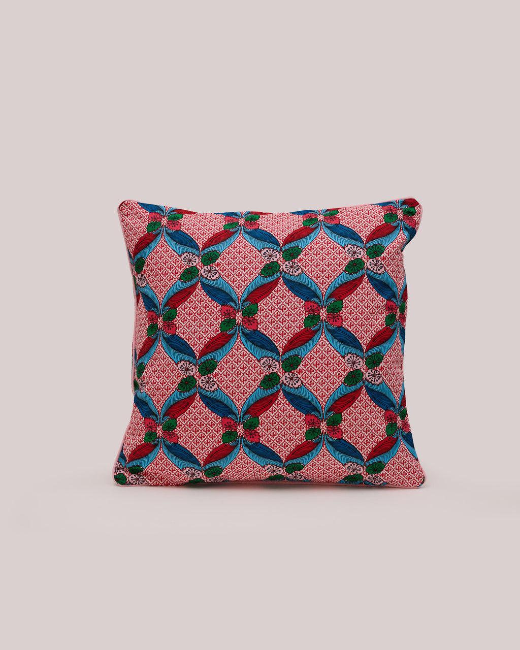 Square Cushion - Seal The Deal Red