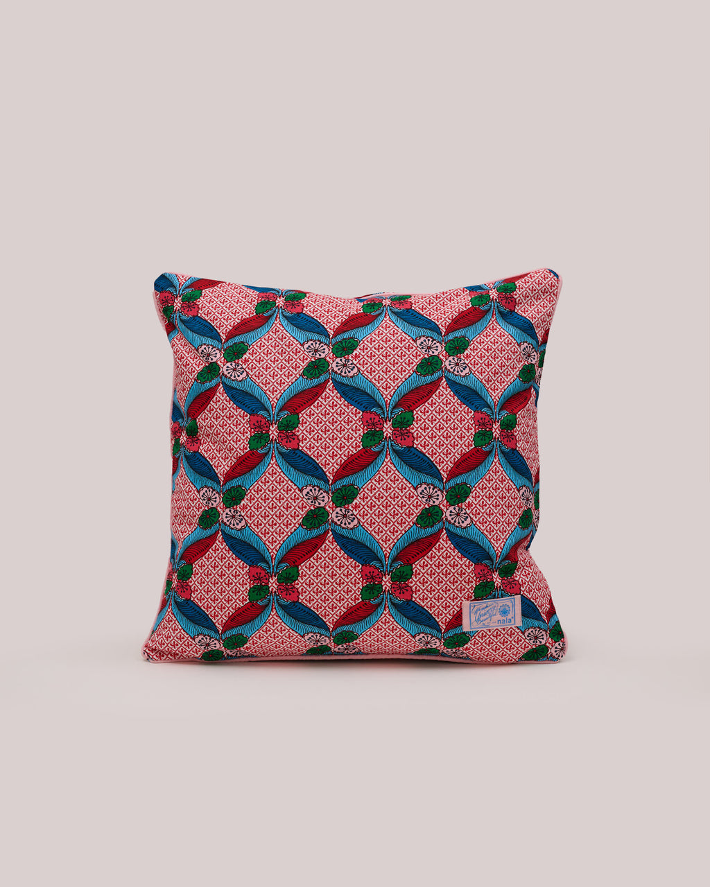 Square Cushion - Seal The Deal Red