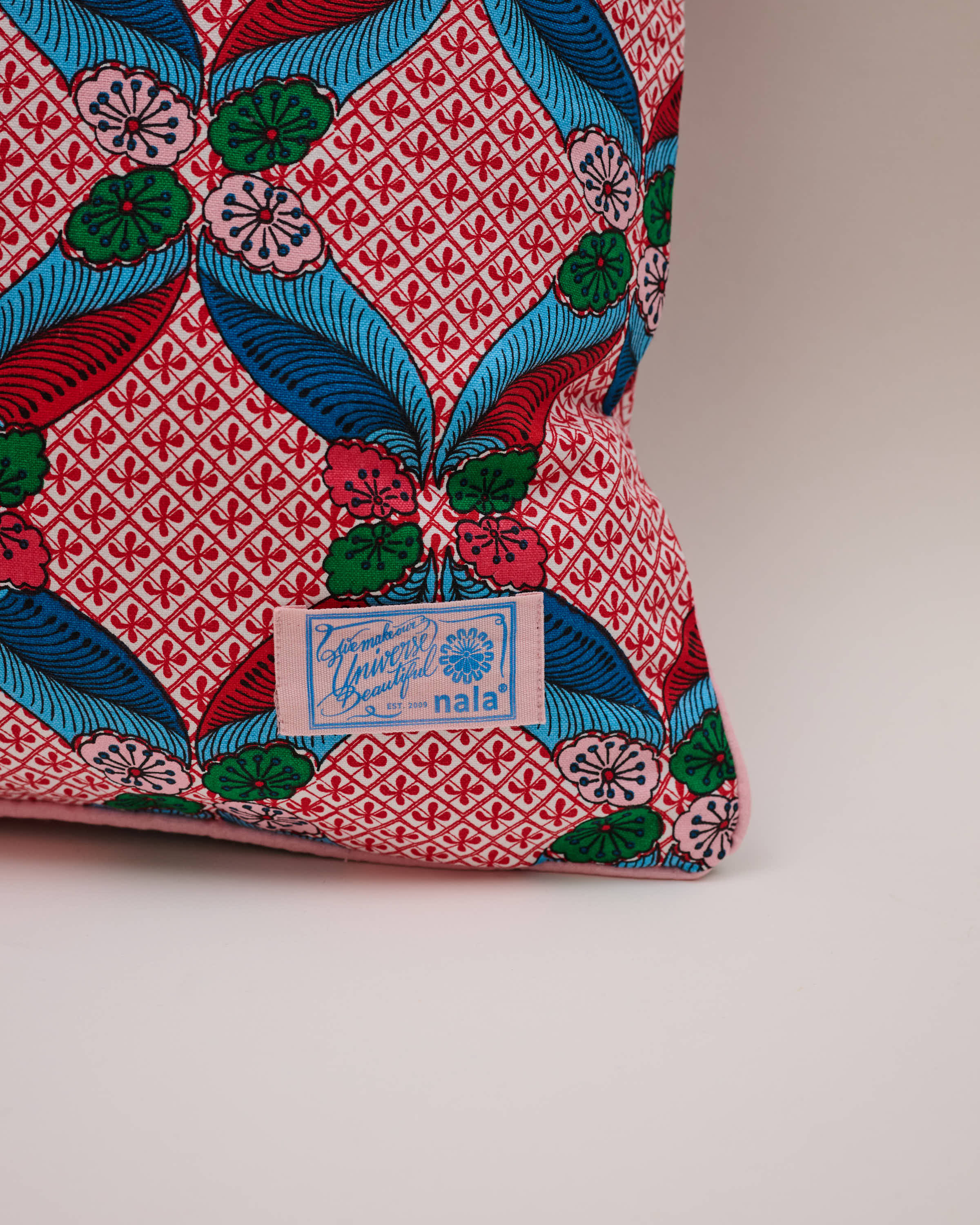 Square Cushion - Seal The Deal Red