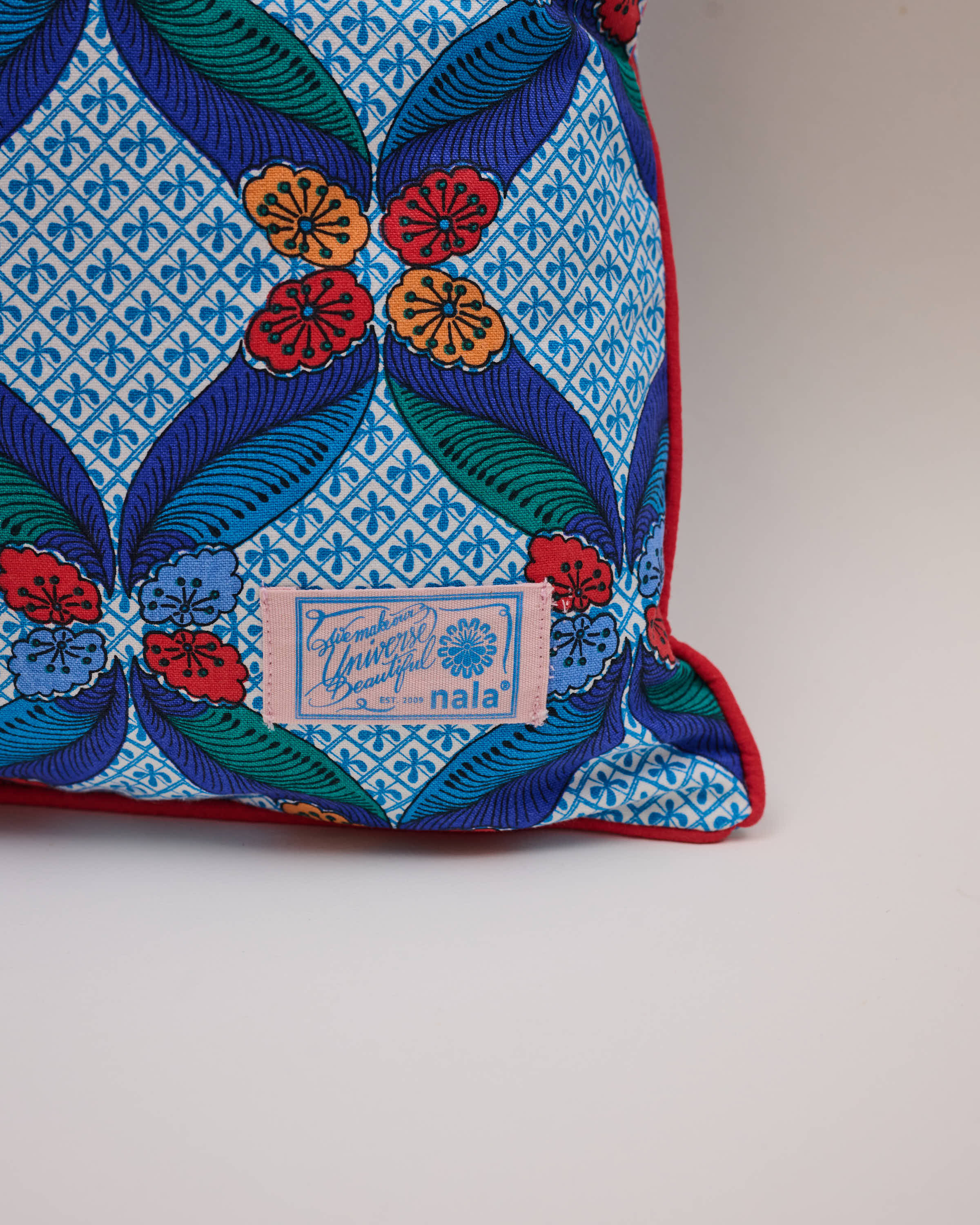 Square Cushion - Seal The Deal Blue