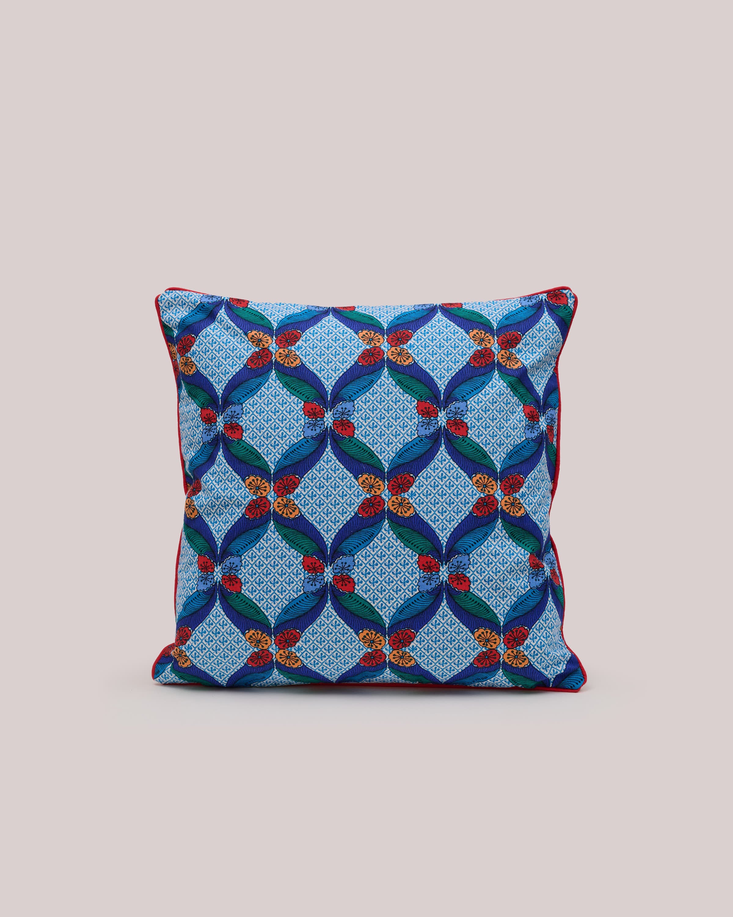 Square Cushion - Seal The Deal Blue