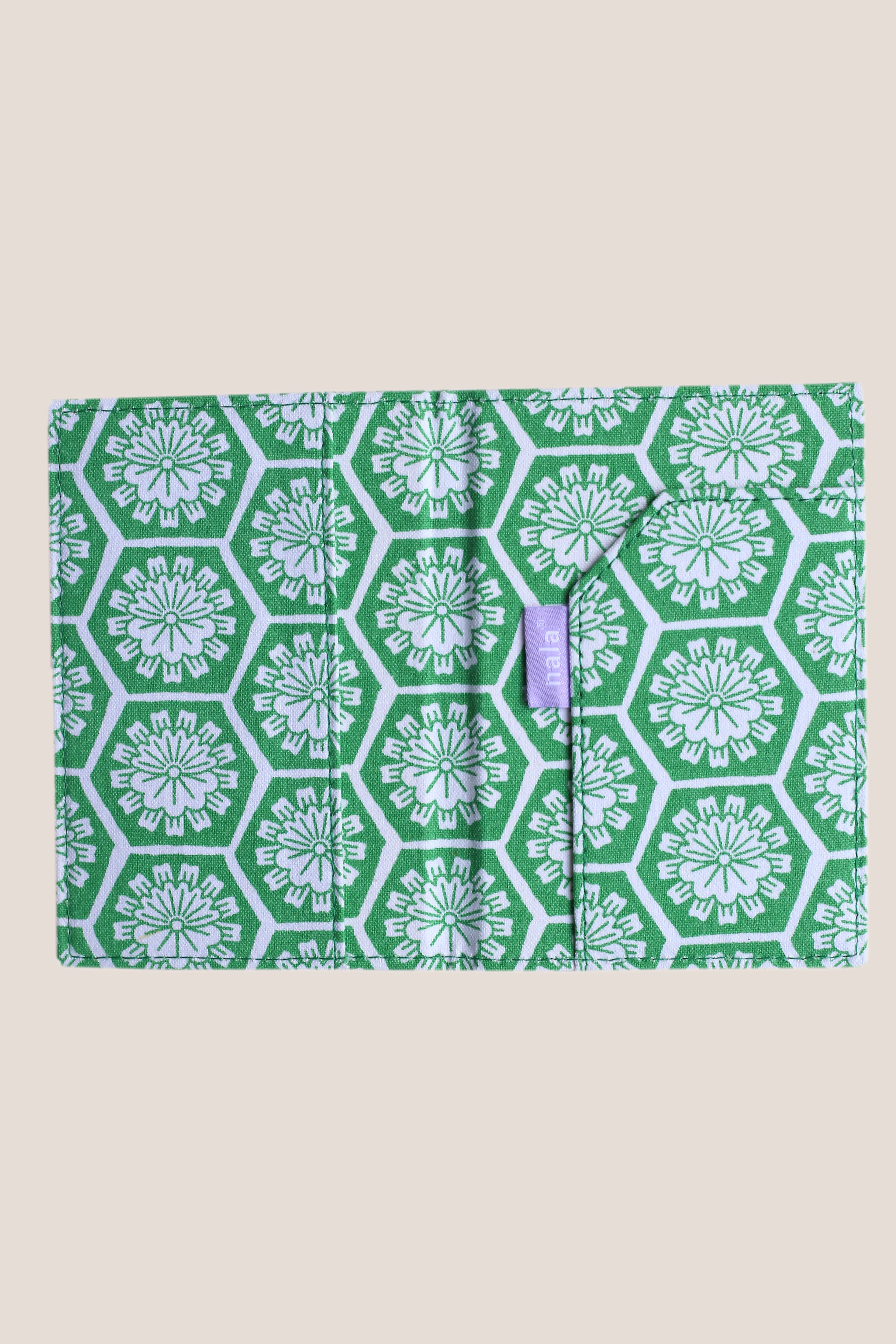 Nala Passport Holder - Willow Wishes Dandelion Greeen