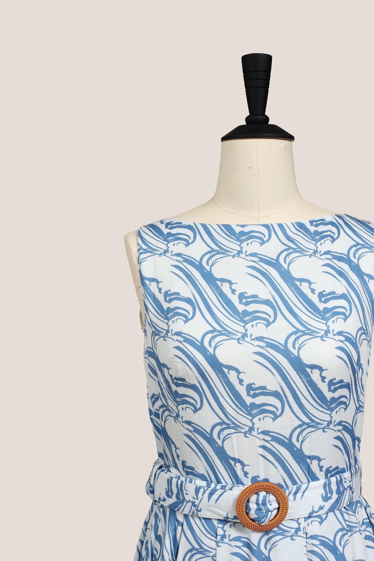 Retro Dress - Waterfall Blue