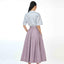 50's Skirt - Bus Mini Pink