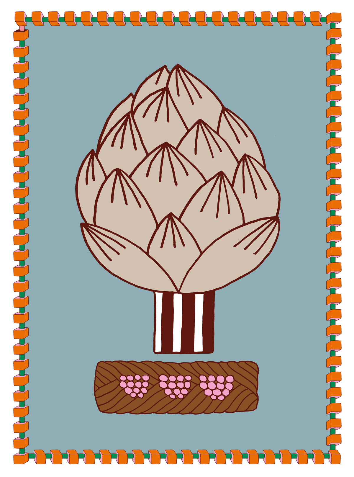 Milano - Artichoke - Art Print A3