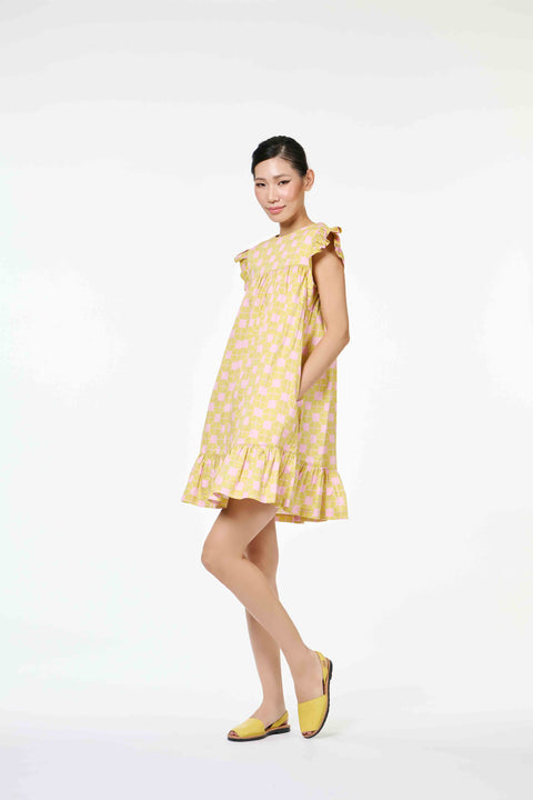 Bella Dress - Tapau Tile Lemons